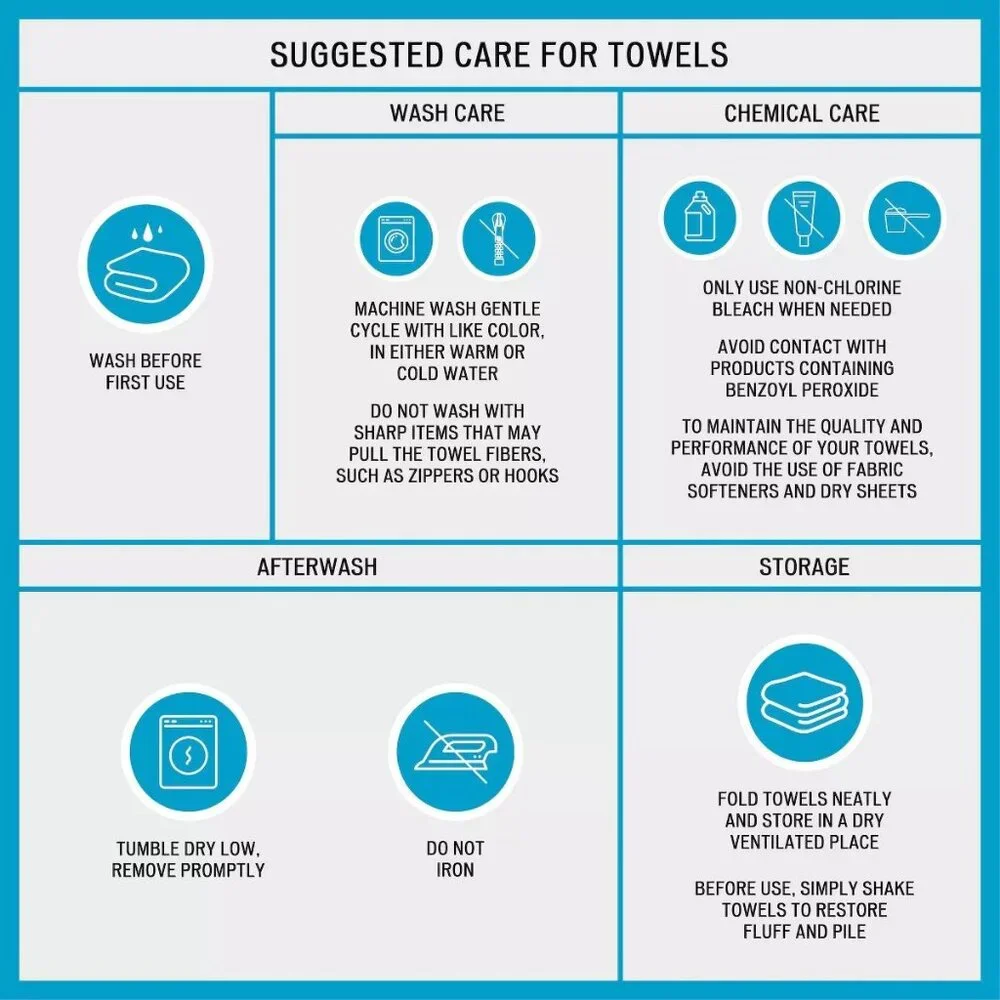 Madison Park 8 Piece Cotton Towel Set NEW Open Box item Natural Cream